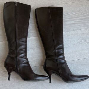 Cole Haan Dark Brown Heeled Boots
